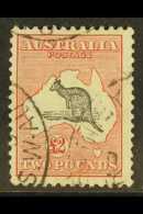 1931-36 £2 Black & Rose Roo, SG 138, Fine Used. For More Images, Please Visit... - Sonstige & Ohne Zuordnung