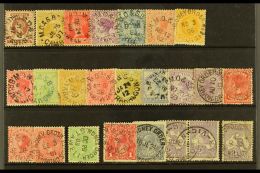 VICTORIA POSTMARKS SELECTION. A Delightful Group Of Issues Bearing "MONEY ORDER & S.B" Cancels. Lovely (24... - Sonstige & Ohne Zuordnung