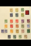 1921-29 MINT DEFINITIVES COLLECTION Neatly Presented On Album Pages. An Attractive Collection That Includes The... - Other & Unclassified