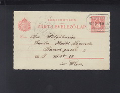 Hungary Letter Card 1907 Diosd To Wienna - Lettres & Documents