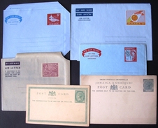 6 Better Postal Stationeries, All Unused - Jamaica (...-1961)