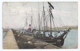CPA Arbroath United Kingdom Scotland Ecosse Angus Boats In Harbour Editor Noational Series écrite 1907 - Angus