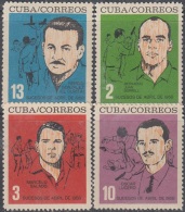1964.75 CUBA MNH 1964. Ed.1039-42. MNH SUCESOS DE ABRIL. LUCHA INSURRECCIONAL - Nuevos