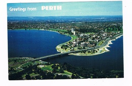 AUS-224    PERTH : Aerial View - Perth