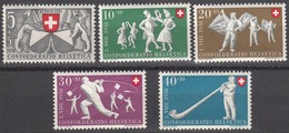 Switzerland 1951 Full Set, Mint No Hinge/mounted, See Notes, Sc# B201-B205 - Nuevos