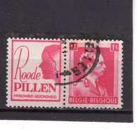 BELGIQUE-- Léopold III Avec Vignette PUB Pilules Rouges - Altri & Non Classificati