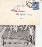 56511- FORESTRY VEHICLE, STAMP ON LILIPUT COVER, WINTER LANDSCAPE, LILIPUT POSTCARD, 1968, ROMANIA - Covers & Documents