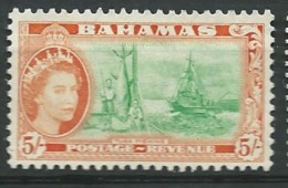 Bahamas - Yvert N°  160 (*)   Abc 19621 - 1859-1963 Crown Colony