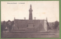 CPA - NORD - BRUAY SUR ESCAULT - LE MONUMENT - Petite Animation - Lietard-Cornetie édition - Bruay Sur Escaut