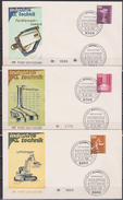 BRD FDC 1982 Nr.1134 - 1138 Industrie Und Technik (d 1090 ) - 1981-1990