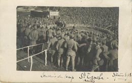 Souvenir Du Camp De Sainte Tanche Carte Photo Militaria - Sonstige & Ohne Zuordnung