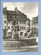 Gera (Thüringen) Simsonbrunnen (Gerhardt Stadt-Apotheke) 2 Scans - Gera