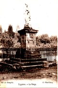 FRANCE. Carte Postale écrite. La Vierge. - Eyguieres