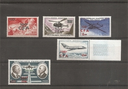 Réunion ( Lot De 5 Timbres De PA XXX -MNH) - Aéreo