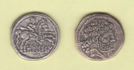 Hispania BOLSCAN-OSCA   180-20a.C.  HUESCA   Denario-Plata  Réplica   T-DL-11.219 - Imitationen, Nachahmungen