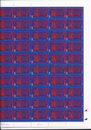 Feuille De 50 Timbres Du N° 3132, Assemblée Nationale. - Volledige Vellen