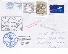 Mission Marion Dufresne - Courrier Refusé - Phoenix Etats-Unis - Expediciones árticas