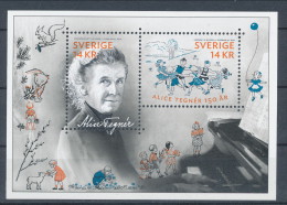 Sweden 2014 Facit #  BL 42 - Alice Tegnér SS. MNH (**) - Ungebraucht