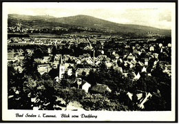 Bad Soden / Taunus  -  Blick Vom Dachberg  -  Ansichtskarte Ca. 1965   (6711) - Bad Soden