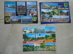 D146911  Germany   BÜSUM  3 Postcards - Büsum