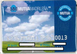 Credit Card - Carte De Credit - MUTUA MADRILEÑA - Credit Cards (Exp. Date Min. 10 Years)