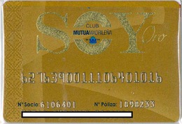 Credit Card - Carte De Credit - MUTUA MADRILEÑA - Cartes De Crédit (expiration Min. 10 Ans)