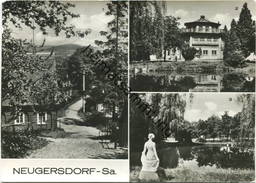 Neugersdorf - Hohe Straße - Volksbad - Foto-AK Grossformat - Verlag Bild Und Heimat Reichenbach Gel.1980 - Ebersbach (Löbau/Zittau)