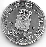 *netherlands Antilles  1 Cent 1983  Km 8a   Bu - Antilles Néerlandaises