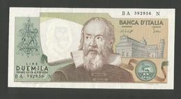 ITALIA - 2000 Lire GALILEO - (Firme: Baffi / Stevani) Repubblica Italiana - 2.000 Lire