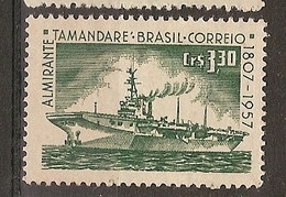 Brasil * & 100St Birthday  Admiral Tamandare's, 1807-1957 (637a) - Ungebraucht