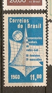 Brasil * & The World Volleyball Championship 1960 (697) - Unused Stamps