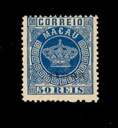! ! Timor - 1886 Crown 50 R (Perf. 12 1/2) - Af. 06 - MH - Timor