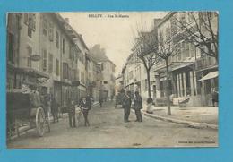 CPA Commerces Rue St-Martin BELLEY 01 - Belley