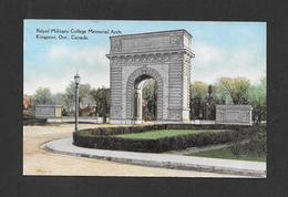 KINGSTON - ONTARIO - ROYAL MILITARY COLLEGE MEMORIAL ARCH - BY CANADA SERIES - Kingston