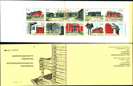 86838)  FINLANDIA -  Finland 1979 Libretto "Architetture Rurali Province Finlandesi" Mnh - Carnets