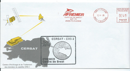 DT 44 -  IFREMER Centre De BREST - CERSAT - ERS 2 - PLOUZANÉ 1995 - Posta Marittima