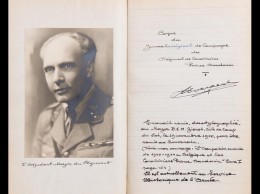 Lieutenant-Colonel René J. J. EVERAERT - Livre D'Or Du - Ohne Zuordnung