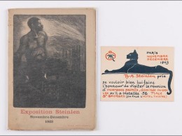 [Théophile Alexandre STEINLEN (1859-1923) ]- Exposition - Ohne Zuordnung