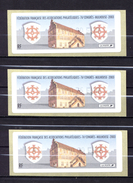 Mulhouse 2003: 3 Vignettes Neuves 0.50€  0.75€ Et 0.90€ - 1999-2009 Illustrated Franking Labels