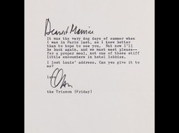 Orson WELLES - Lettre Dactylographiée Signée Avec 2 Mot - Ohne Zuordnung