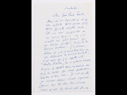 [Jean-Paul SARTRE ]- Ensemble De 19 Lettres Autographes - Ohne Zuordnung