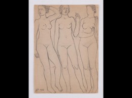 Jozef CANTRÉ (Gand, 1890 - Gand, 1957) - 3 Nus Féminins - Other & Unclassified