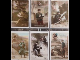 MILITARIA. Ensemble 150 Cartes Postales, époques Et Suj - Unclassified