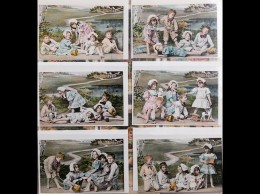 ENFANTS. Ensemble 319 Cartes Postales, époques Diverses - Non Classés