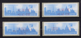 Philexfrance 99: 2 Vignettes Neuves 0.41€ Et 0.46€ + 2 Vignettes Sans Valeur D'affranchissement - 1999-2009 Illustrated Franking Labels