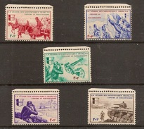 FRANCE 1942 L.V.F. Volunteers Legion - War Stamps