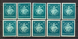 Germany WWII - Military Theme, 10 Stamps, MNH, Knight With Sword / 2 Scans - Autres & Non Classés