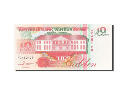 Billet, Surinam, 10 Gulden, 1991-1997, 1991-07-09, KM:137a, NEUF - Surinam