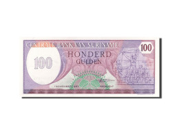 Billet, Surinam, 100 Gulden, 1982, 1985-11-01, KM:128b, SPL - Surinam