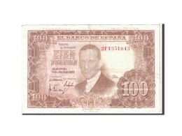 Billet, Espagne, 100 Pesetas, 1955, 1953-04-07, KM:145a, TTB - 100 Peseten